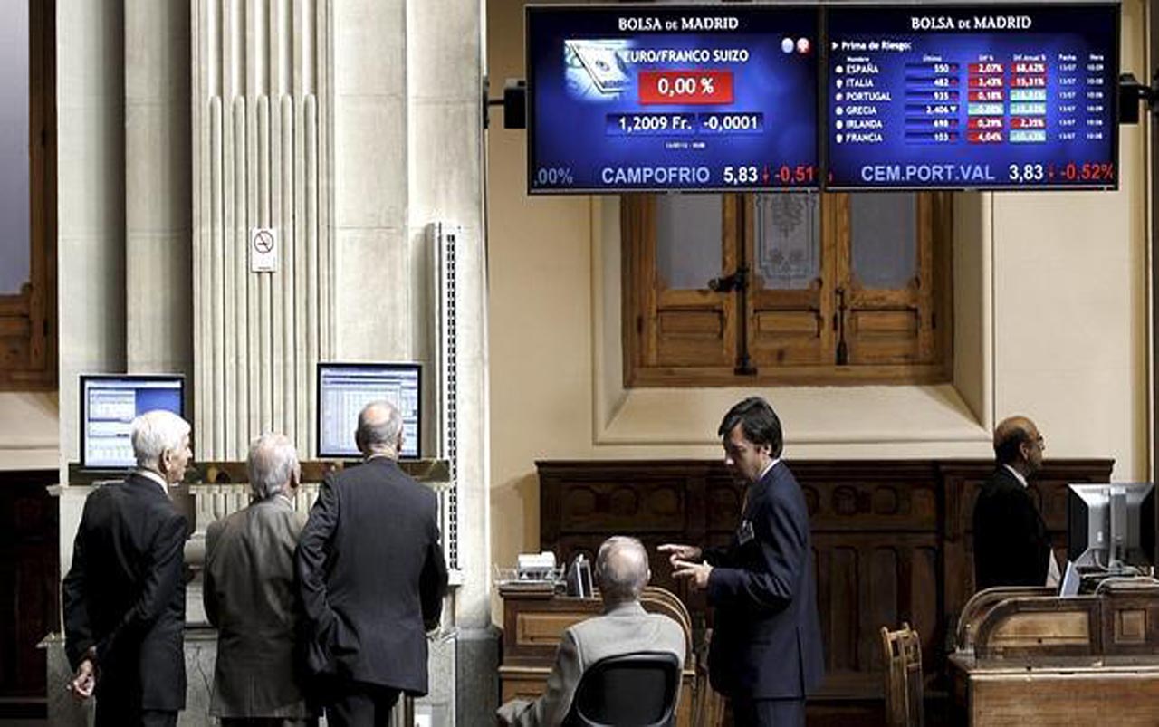 La Bolsa de Madrid repunta un 0,42% al cierre del miércoles
